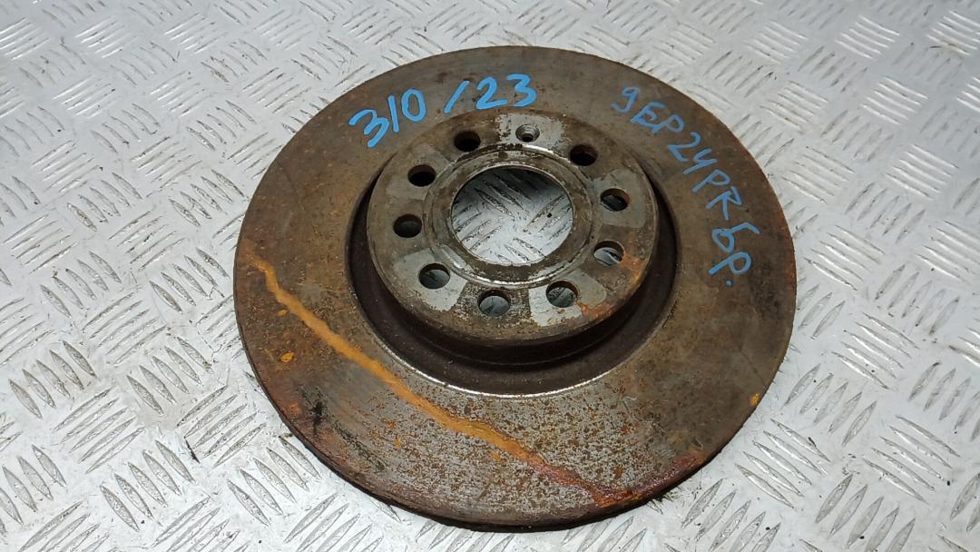 диск тормозной передний Volkswagen Passat B6 2007, 2.0 л., TDi, дизель, МКПП, седан, 5Q0615301F - фото №1