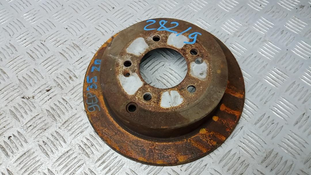 диск тормозной задний Hyundai Tucson 1 поколение 2006, 2.0 л., бензин, МКПП, внедорожник 5 дв. - фото №1