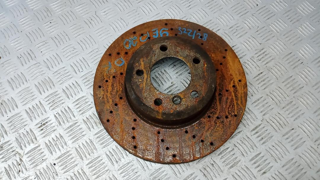 диск тормозной передний BMW 5 серия E60/E61 2006, 3.0 л., D 530d, дизель, АКПП, седан - фото №1