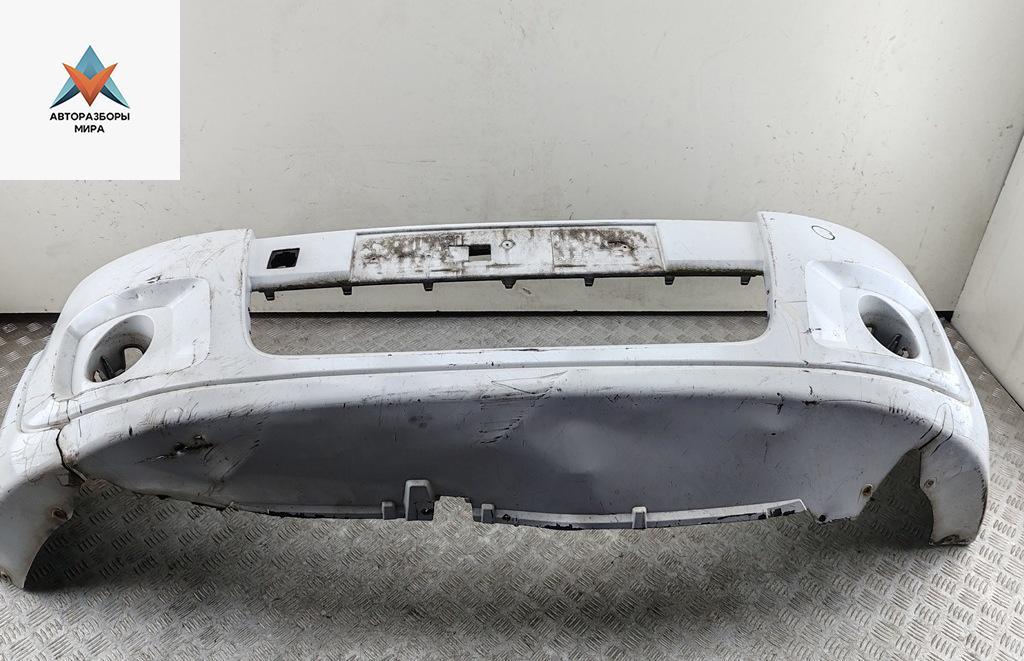 бампер передний Peugeot Expert 2 поколение 2011, дизель, белый, фургон - фото №1