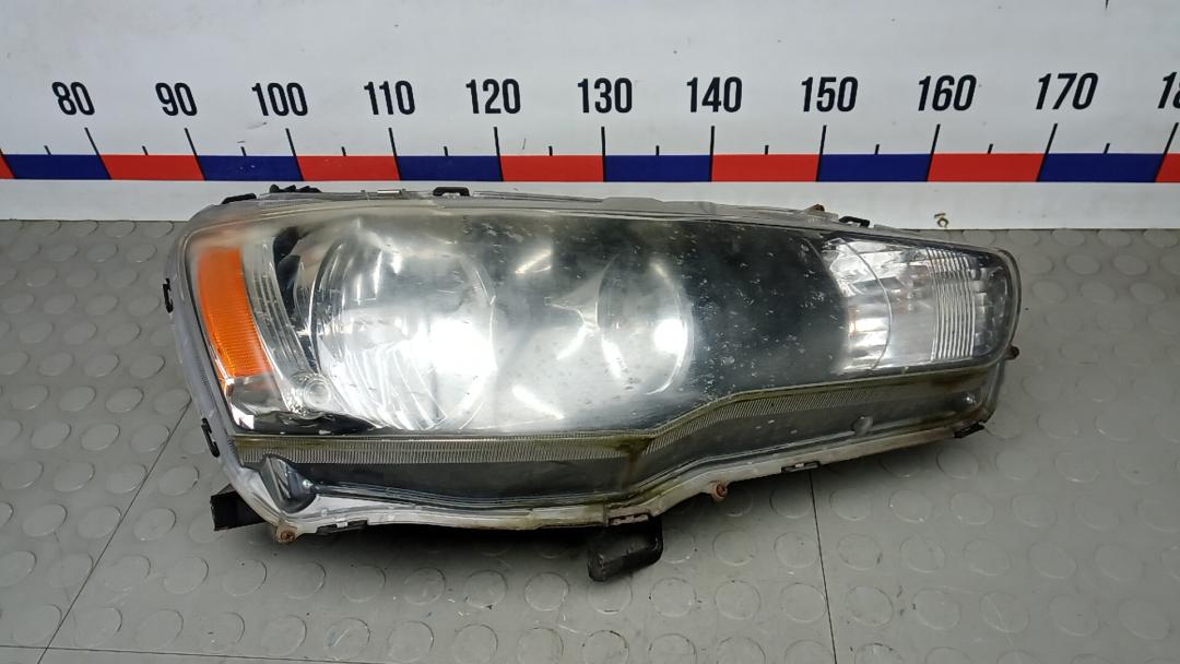 фара правая Mitsubishi Lancer 10 поколение 2010, 2.0 л., DiD, дизель, МКПП, хетчбэк 5 дв. - фото №1