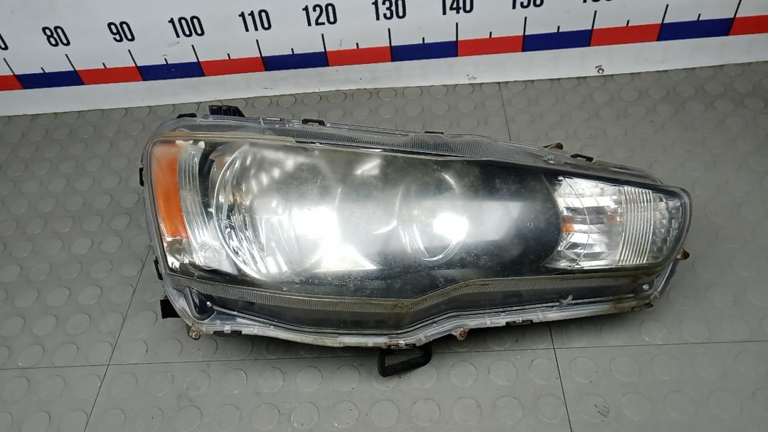 фара правая Mitsubishi Lancer 10 поколение 2010, 2.0 л., DiD, дизель, МКПП, хетчбэк 5 дв. - фото №1