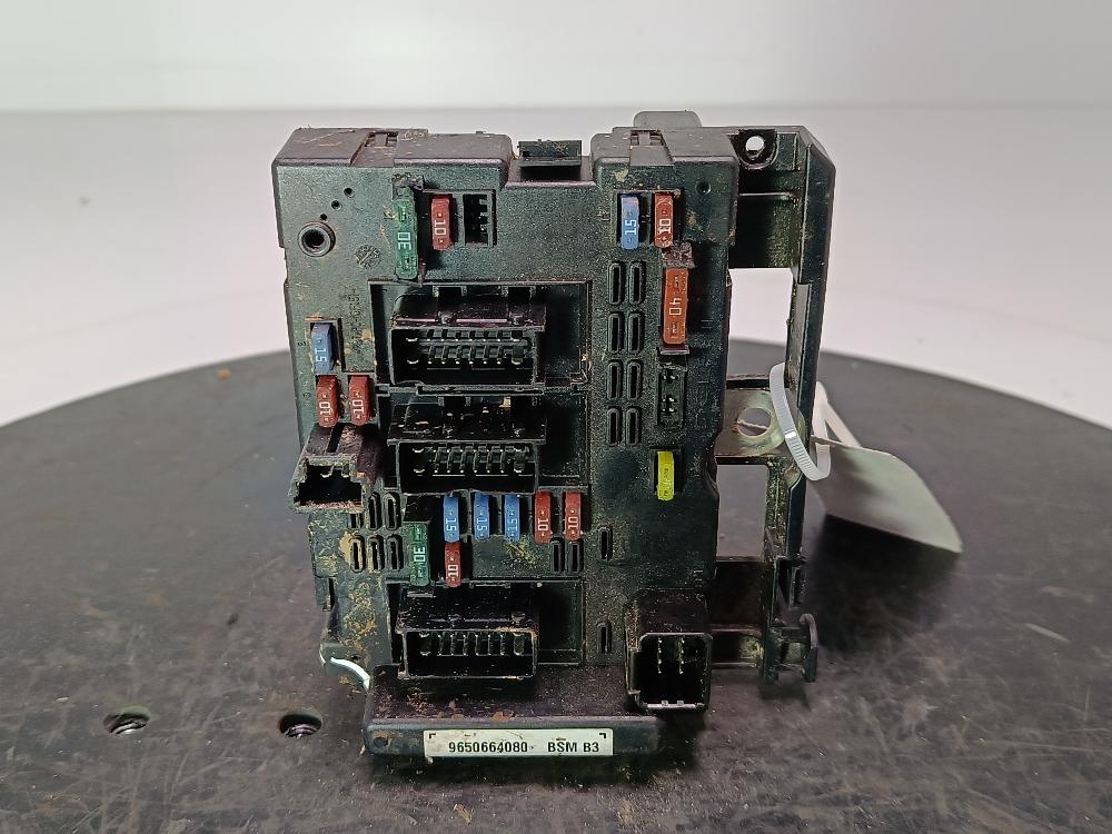 блок предохранителей Peugeot 307 1 поколение 2003, цвет, 9650664080 - фото №1