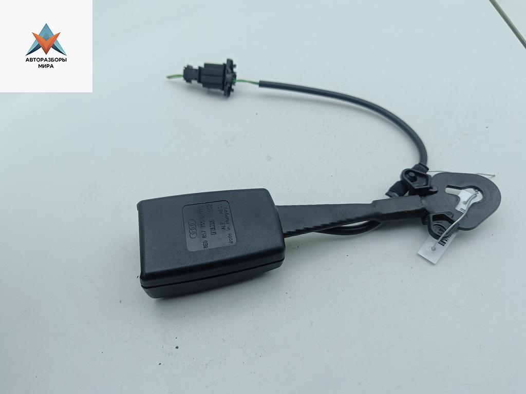 замок ремня безопасности Audi A6 4F/C6 2005, 3.2 л., бензин, АКПП, чёрный, универсал, 8E0857755D - фото №1