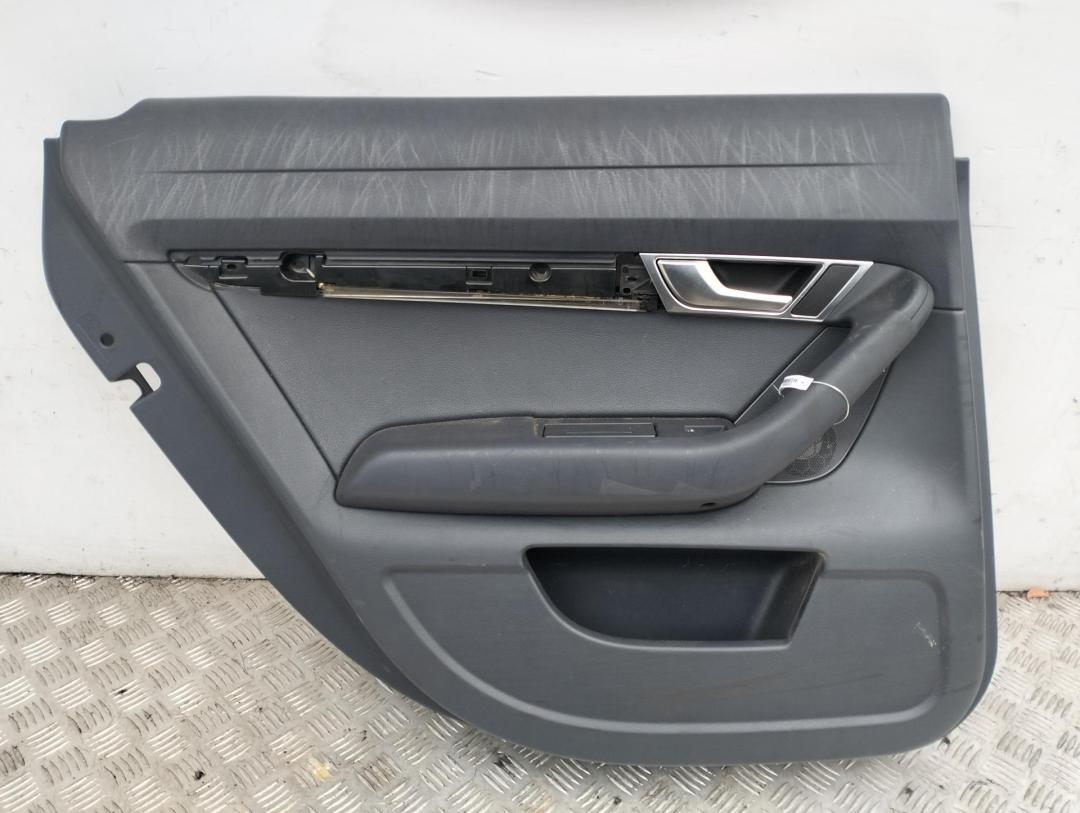 обшивка двери задняя левая Audi A6 C6 2004, 2.4 л., бензин, АКПП, серый, седан, 4F0867305