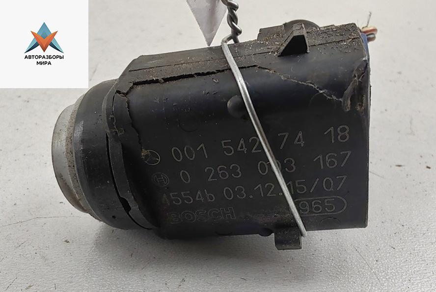 датчик парктроника Mercedes-Benz C-Класс W203/S203/CL203 2003, 2.2 л., дизель, АКПП, серый, седан, 0015427418 - фото №1