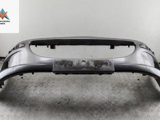 бампер передний Peugeot 407 1 поколение 2005, дизель, серый, универсал