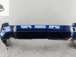 бампер задний Ford Focus 1 поколение [рестайлинг] 2004, синий, универсал