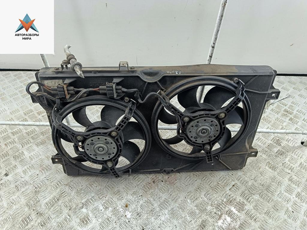 вентилятор радиатора Volkswagen Sharan 1 поколение 1999, 1.9 л., дизель, МКПП, зелёный, минивэн, 7MO121207L - фото №1