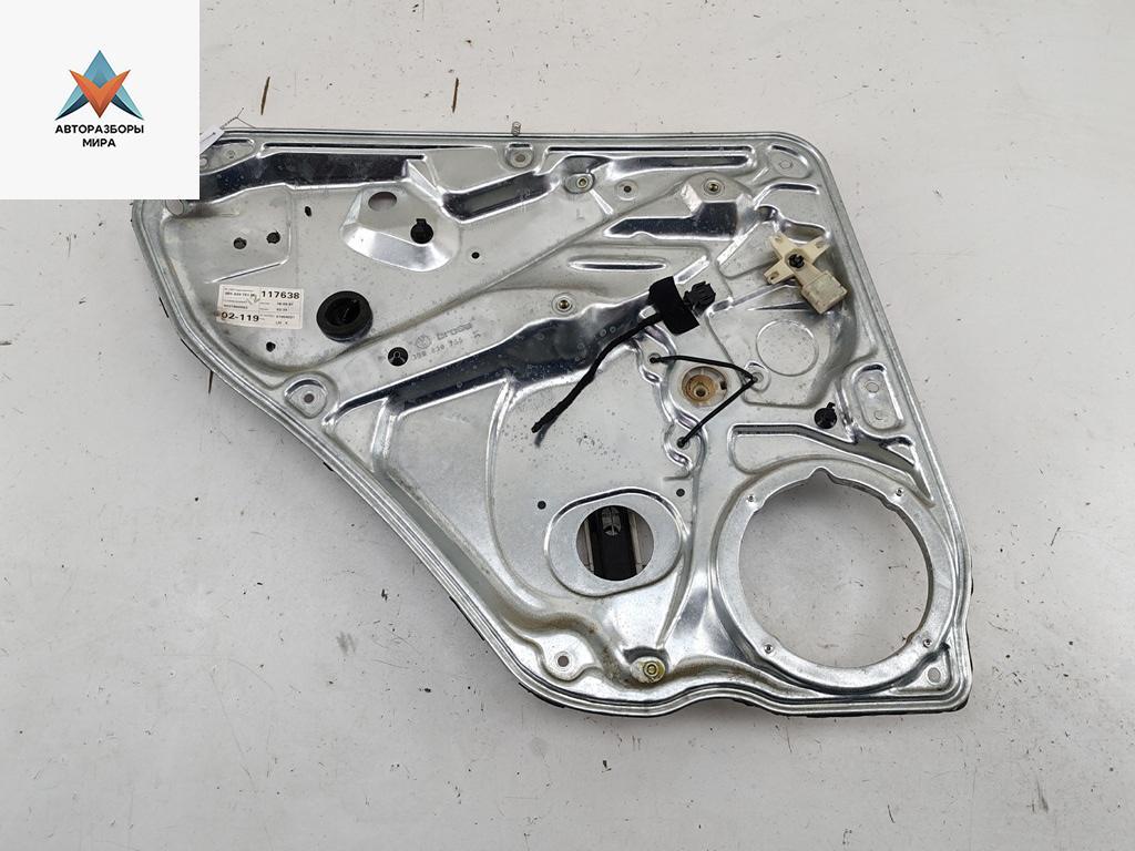 стеклоподъемник электрический задний левый Volkswagen Passat B5 1997, 1.6 л., бензин, МКПП, зелёный, седан, 3B5839755 - фото №1