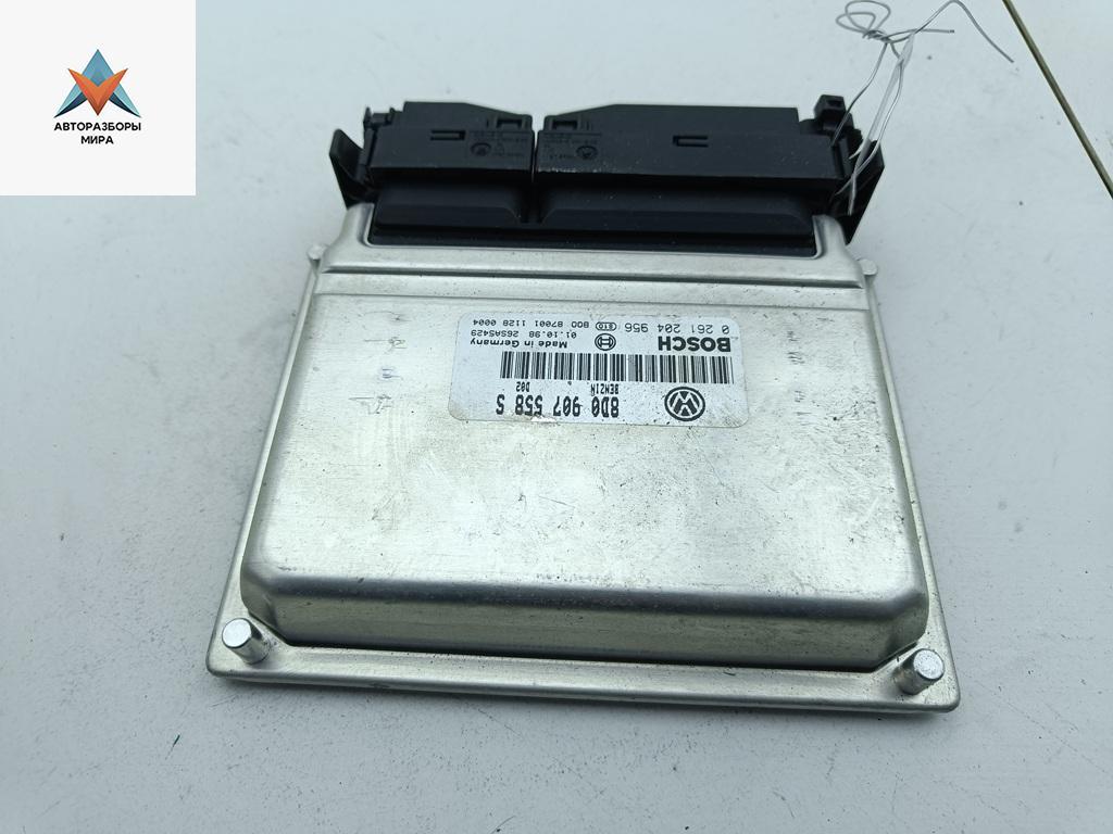 ЭБУ Volkswagen Passat B5 1998, 1.8 л., бензин, МКПП, синий, универсал, 8D0907558S - фото №1