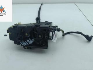 замок двери передней левой Volkswagen Golf 4 поколение 2001, 1.4 л., бензин, МКПП, синий, хетчбэк 5 дв.