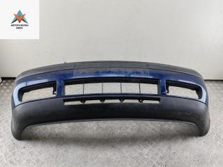 бампер передний Volkswagen Golf 4 поколение 2001, бензин, синий, хетчбэк 5 дв.