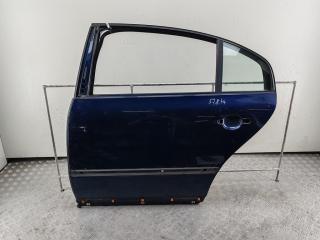 дверь сдвижная Skoda Superb mk1 (B5) 2002, синий, седан