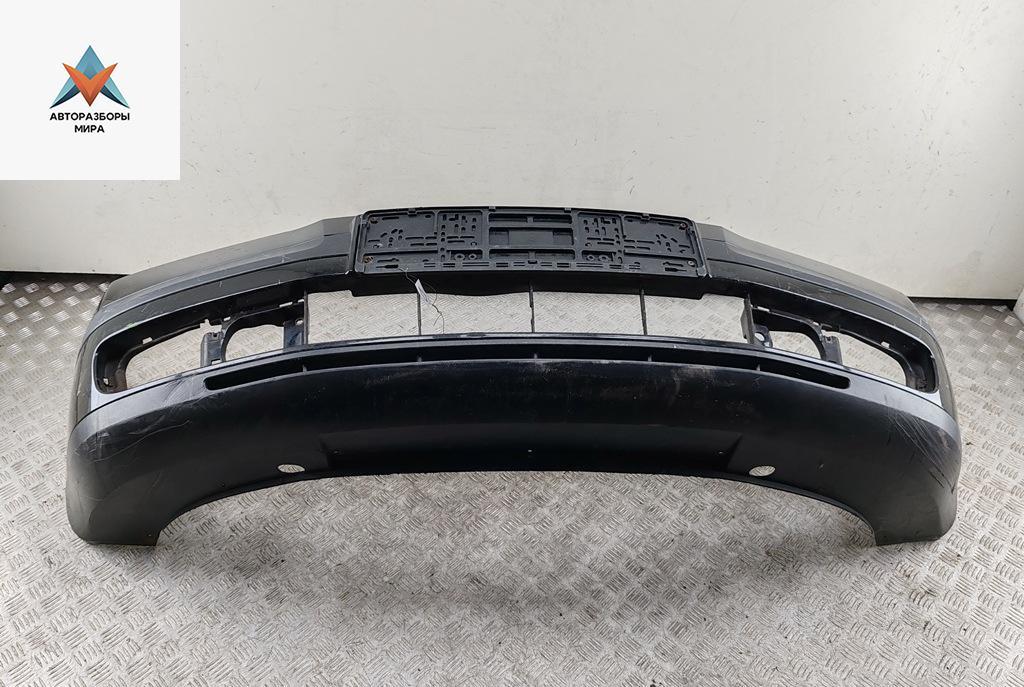 бампер передний Skoda Octavia mk2 (A5 1Z) 2005, бензин, чёрный, универсал - фото №1