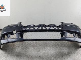 бампер передний Volkswagen Touran 1 поколение [рестайлинг] 2009, бензин, чёрный, минивэн, 1T0807221D