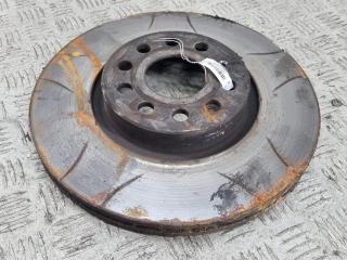 диск тормозной передний Volkswagen Passat B6 2008, 1.4 л., бензин, МКПП, чёрный, универсал