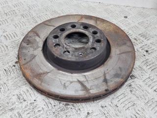 диск тормозной передний Volkswagen Passat B6 2008, 1.4 л., бензин, МКПП, чёрный, универсал