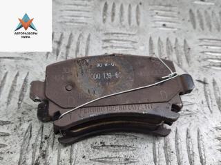 Колодки тормозные задние Volkswagen Caddy 3 поколение 2007, 1.4 л., бензин, МКПП, красный, фургон