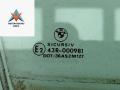 стекло двери передней правой BMW 3 серия E46 2000, 2.0 л., бензин, АКПП, чёрный, седан - фото №2