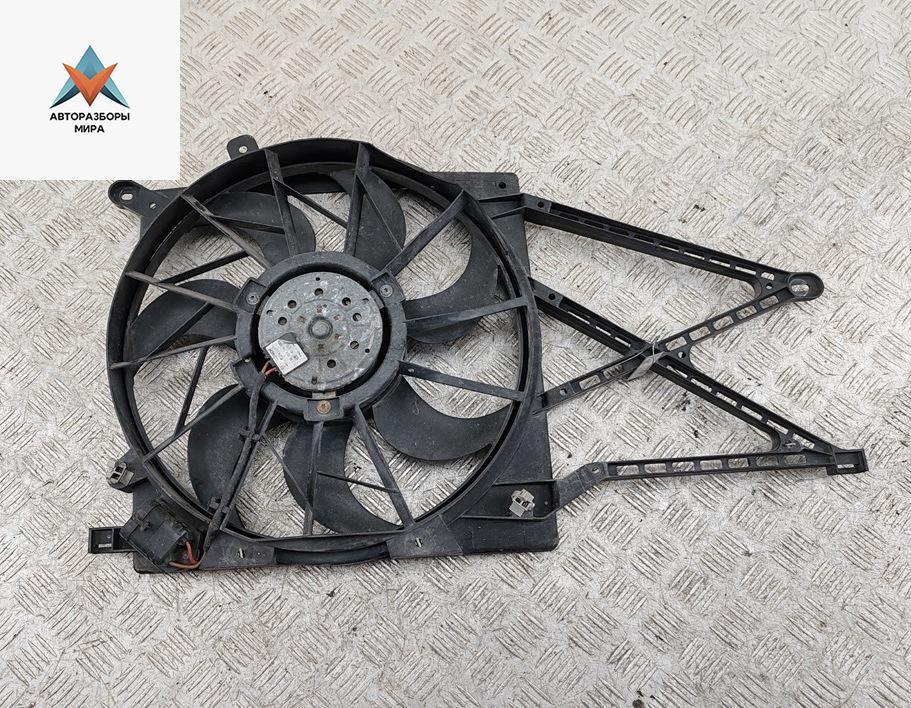 вентилятор радиатора Opel Astra G 2000, 1.6 л., бензин, МКПП, серый, хетчбэк 5 дв., 90570739 - фото №1