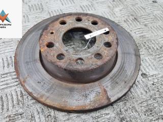 диск тормозной задний Volkswagen Touran 1 поколение 2003, 1.9 л., дизель, МКПП, серый, минивэн