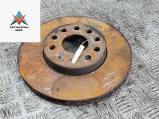 диск тормозной передний Volkswagen Touran 1 поколение 2003, 1.9 л., дизель, МКПП, серый, минивэн