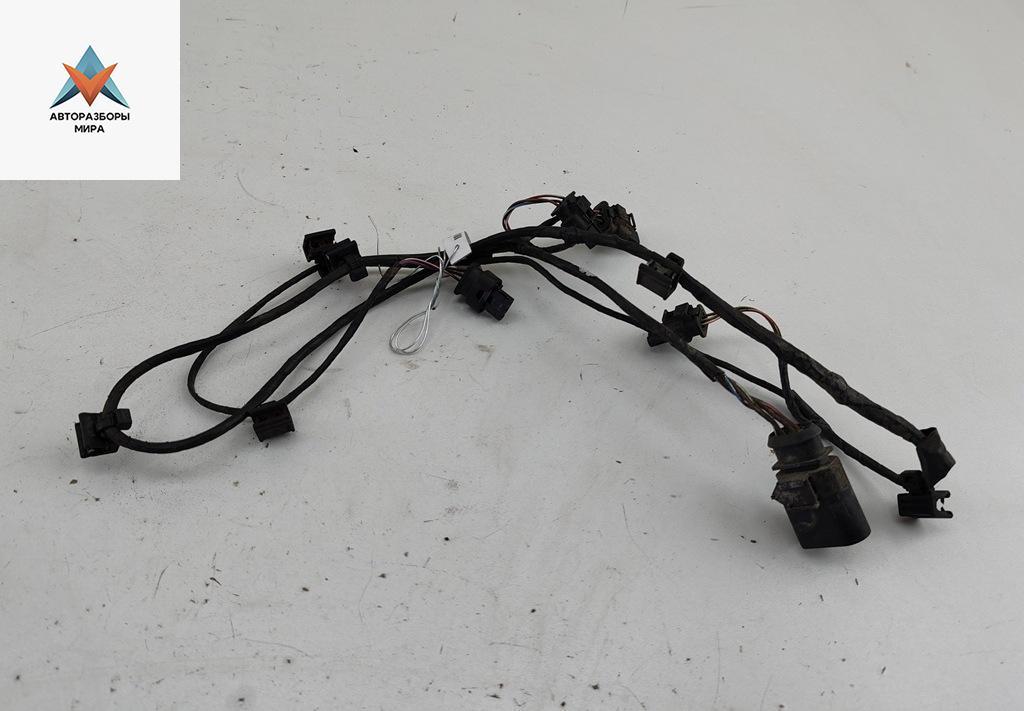 Проводка бампера заднего Volkswagen Passat B6 2007, 2.0 л., бензин, МКПП, синий, универсал - фото №1