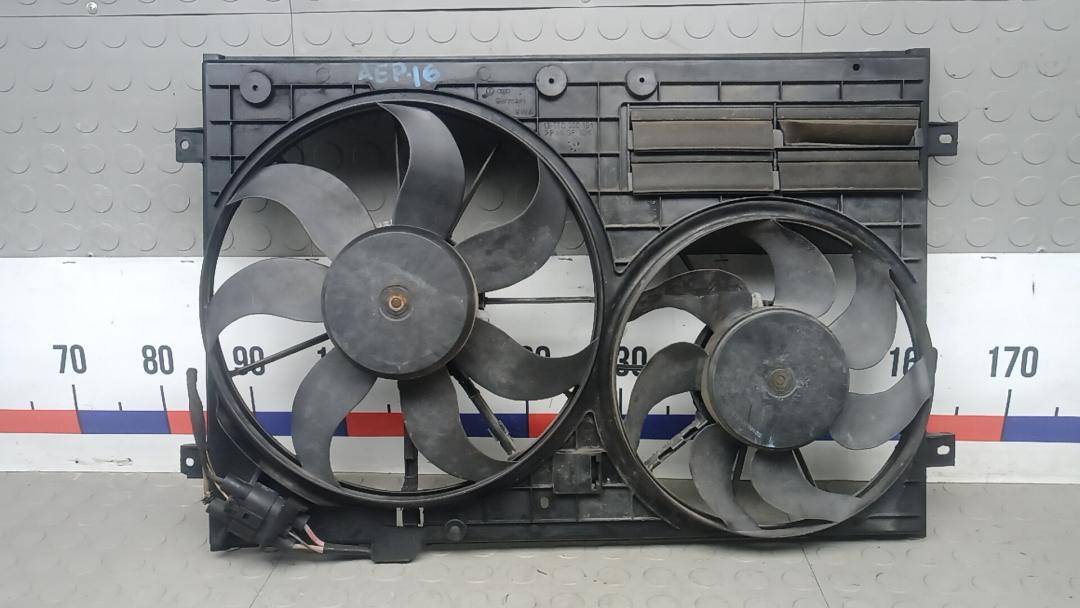вентилятор радиатора Volkswagen Passat B6 2008, 2.0 л., дизель, АКПП, седан, 1K0959455ET, 1K0121205AD, 1K0959455FR - фото №1