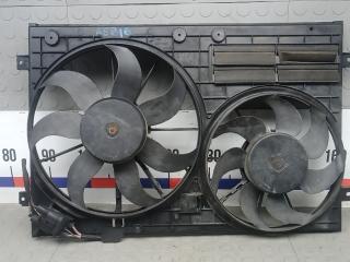 вентилятор радиатора Volkswagen Passat B6 2008, 2.0 л., дизель, АКПП, седан, 1K0959455ET, 1K0121205AD, 1K0959455FR