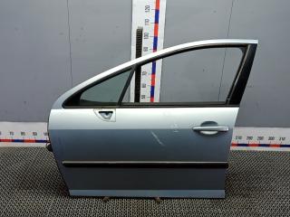 дверь передняя левая Peugeot 407 1 поколение 2007, 2.0 л., HDi, дизель, МКПП, седан