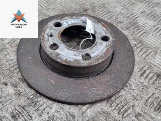 диск тормозной задний Volkswagen Golf 4 поколение 1999, 1.6 л., бензин, МКПП, чёрный, хетчбэк 3 дв.