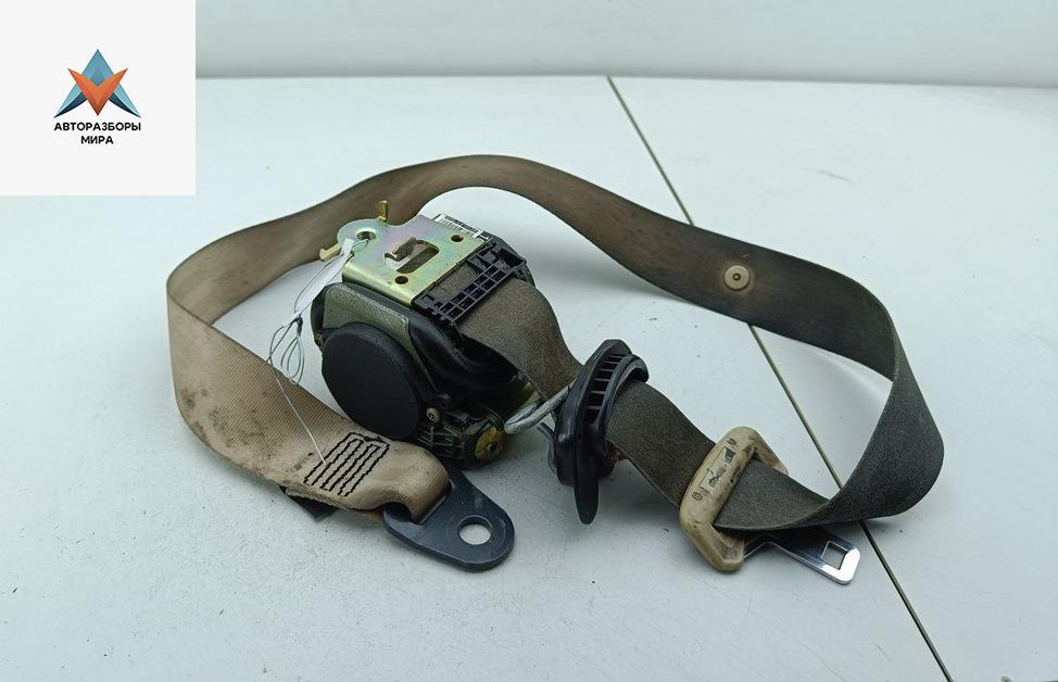 ремень безопасности Peugeot 407 1 поколение 2005, 2.0 л., дизель, АКПП, серый, универсал, 96439575 - фото №1