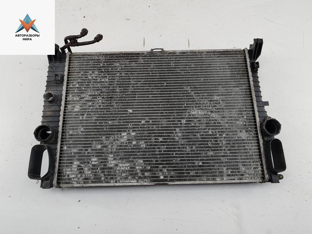 радиатор охлаждения Mercedes-Benz E-Класс W211/S211 2003, 3.2 л., дизель, АКПП, чёрный, универсал, 2115003202 - фото №1