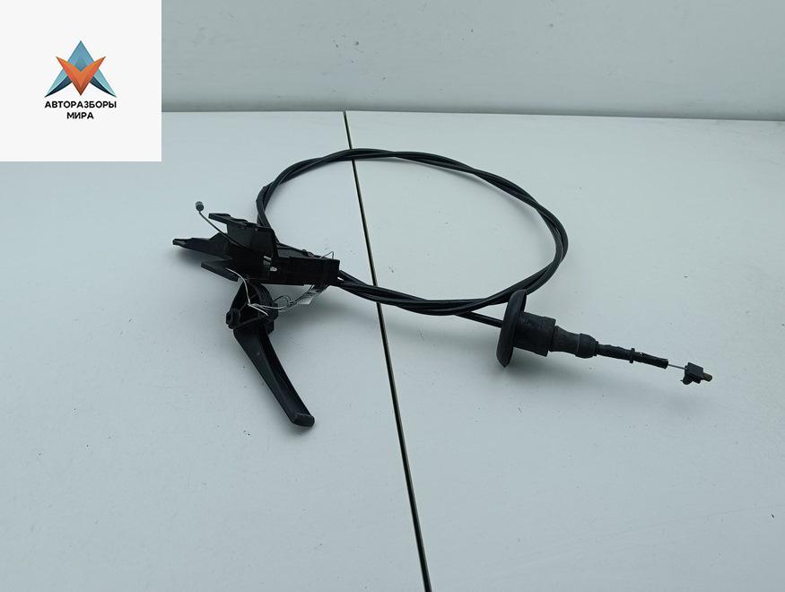 трос капота Peugeot 308 T7 2008, 1.6 л., бензин, МКПП, чёрный, универсал - фото №1