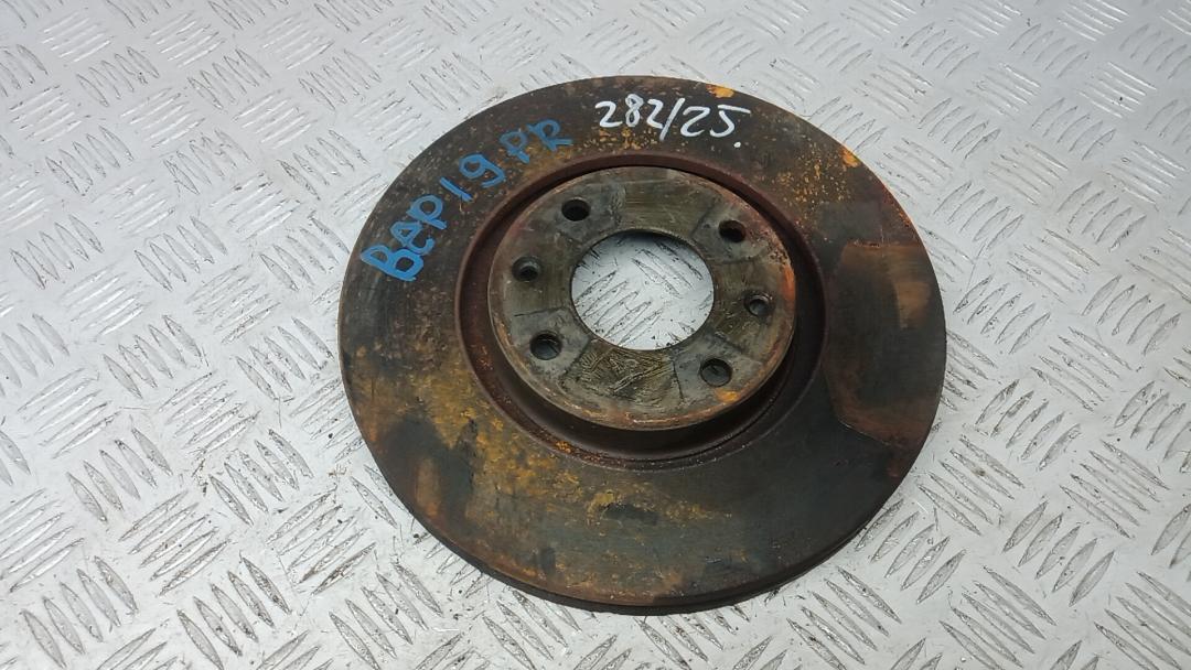 диск тормозной передний Citroen C4 Grand Picasso 1 поколение 2008, 1.6 л., дизель, МКПП, минивэн - фото №1