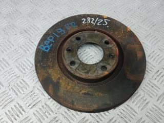 диск тормозной передний Citroen C4 Grand Picasso 1 поколение 2008, 1.6 л., дизель, МКПП, минивэн