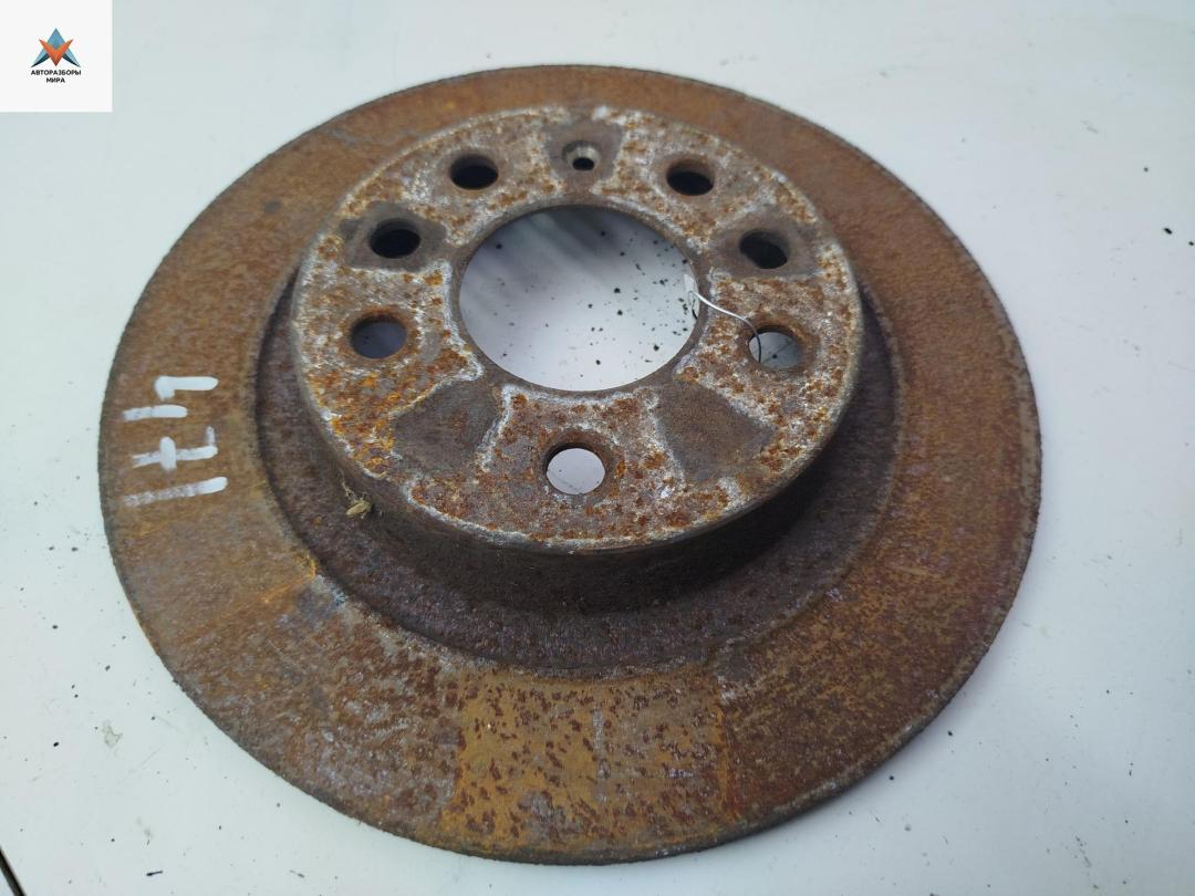 диск тормозной задний Opel Vectra C 2004, 1.8 л., бензин, МКПП, синий, седан - фото №1