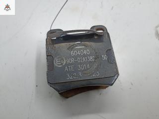 Колодки тормозные задние Opel Vectra B 1995, 1.8 л., бензин, АКПП, жёлтый, седан