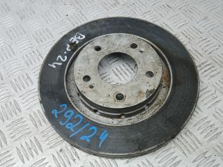 диск тормозной передний Peugeot 4007 1 поколение 2009, 2.2 л., дизель, МКПП, внедорожник 5 дв.