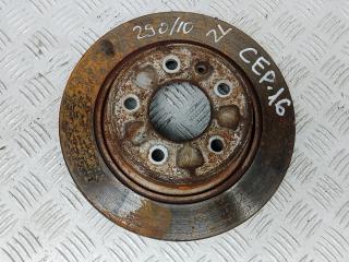 диск тормозной задний Opel Astra J [рестайлинг] 2011, 1.7 л., дизель, МКПП, универсал