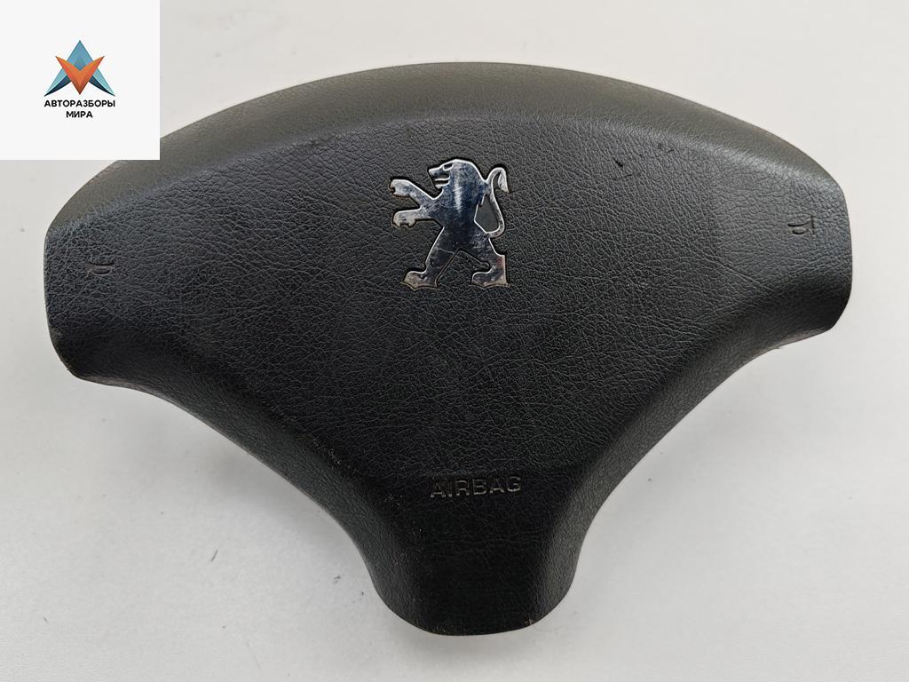 подушка безопасности водителя Peugeot 308 T7 2008, 1.6 л., бензин, МКПП, чёрный, универсал, 96810154ZD - фото №1