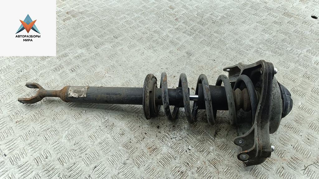 стойка передняя Audi A6 4F/C6 2004, 2.4 л., бензин, АКПП, серый, седан - фото №1