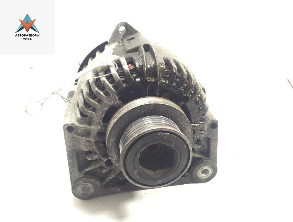 генератор Renault Megane 2 поколение 2004, 1.6 л., бензин, МКПП, серый, хетчбэк 5 дв., 8200100907 - фото №1