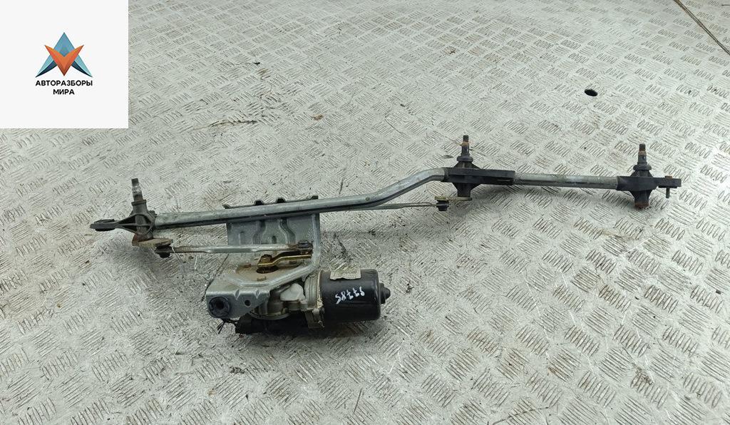 Механизм стеклоочистителя переднего (трапеция дворников) Renault Scenic 2 поколение 2004, 1.6 л., бензин, МКПП, серый, минивэн, 8200827016 - фото №1