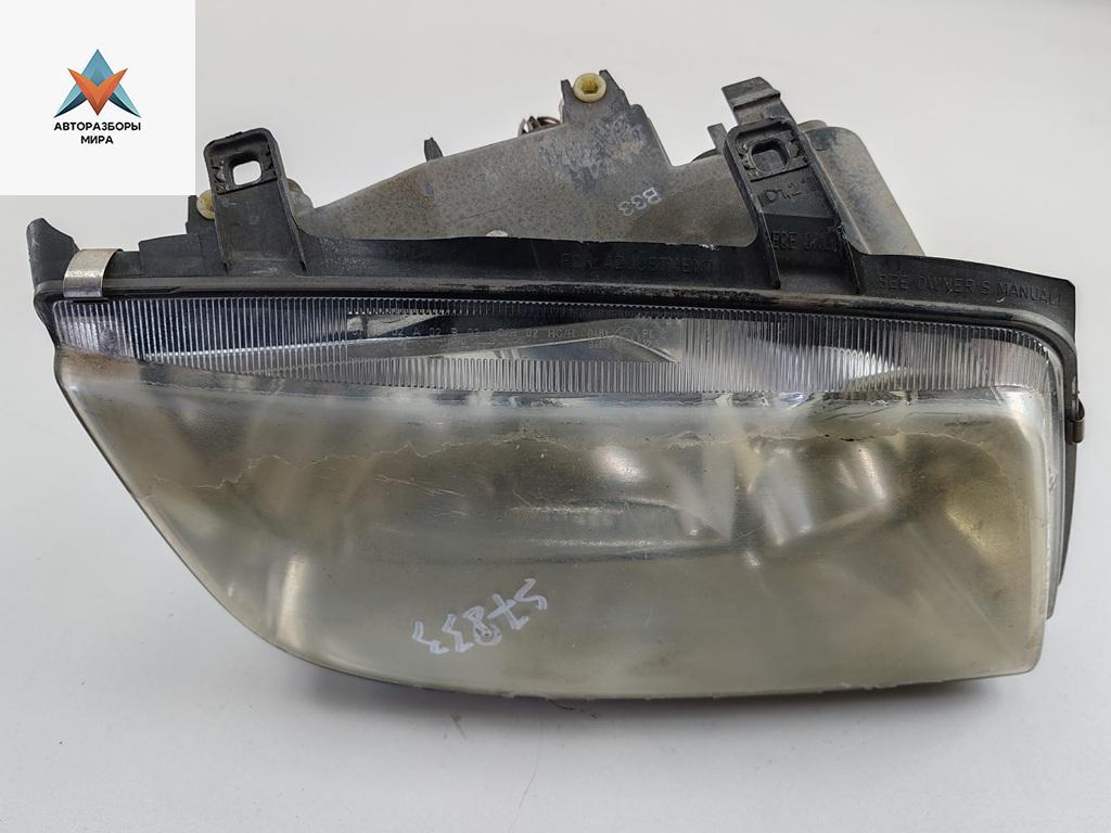 фара правая Volkswagen Bora 1 поколение 1999, 1.6 л., бензин, МКПП, серый, седан, 96359800R2 - фото №1