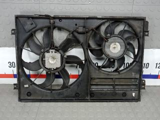 вентилятор радиатора Skoda Superb 2 поколение [рестайлинг] 2013, 2.0 л., дизель, АКПП, хетчбэк 5 дв.