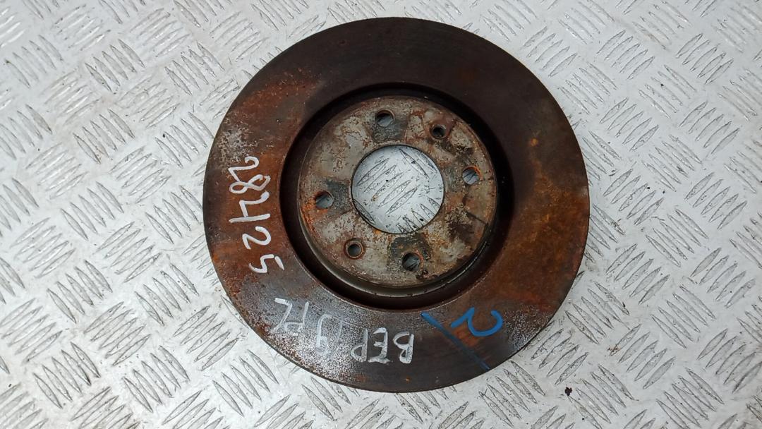 диск тормозной передний Citroen C4 Grand Picasso 1 поколение 2008, 1.6 л., дизель, МКПП, минивэн - фото №1