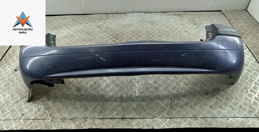 бампер задний Renault Scenic 1 поколение 1998, синий, минивэн - фото №1