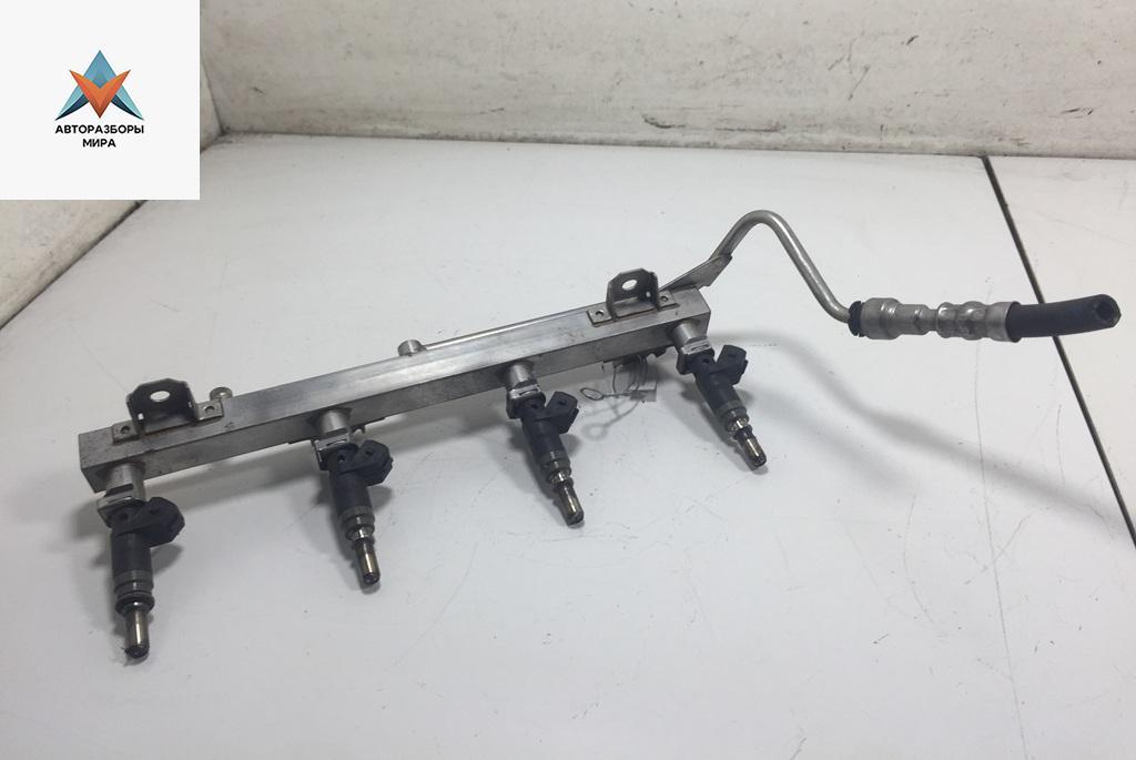 Форсунка топливная (комплект) BMW 1 серия E81/E82/E87/E88 2006, 1.6 л., бензин, МКПП, чёрный, хетчбэк 5 дв., 6915380 - фото №1